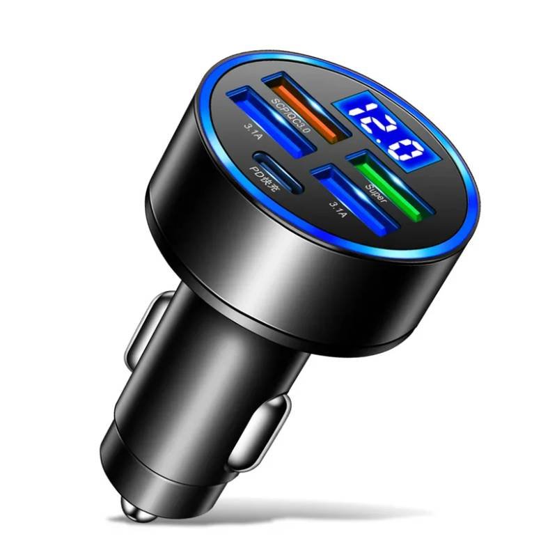 5 Port Car Charger